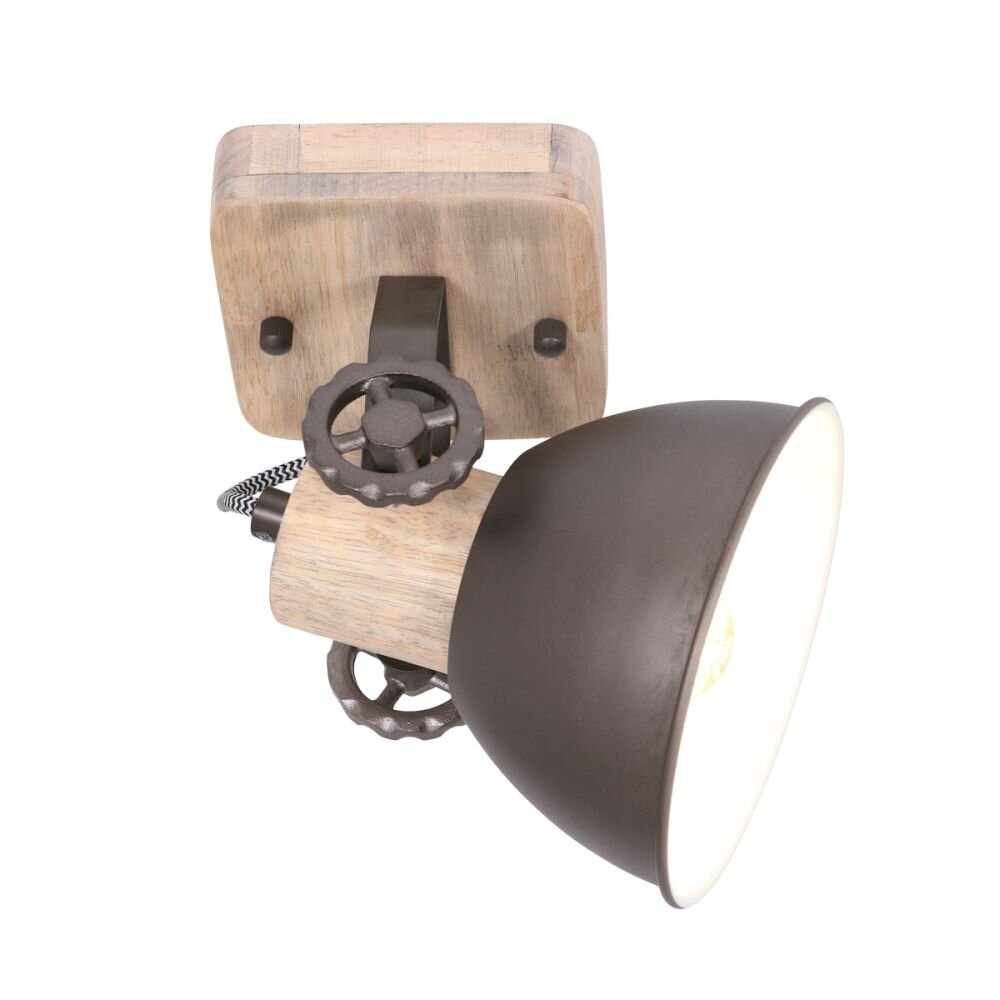 Steinhauer Gearwood Deckenleuchte Holz hell, 1-flammig main product photo
