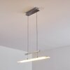 Junsele Pendelleuchte LED Nickel-Matt, 3-flammig