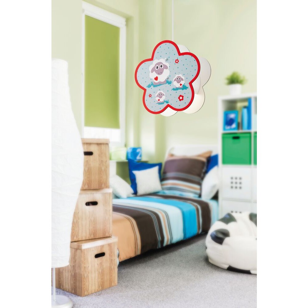 Eglo LALELU Hängeleuchte Weiß, 1-flammig main product photo