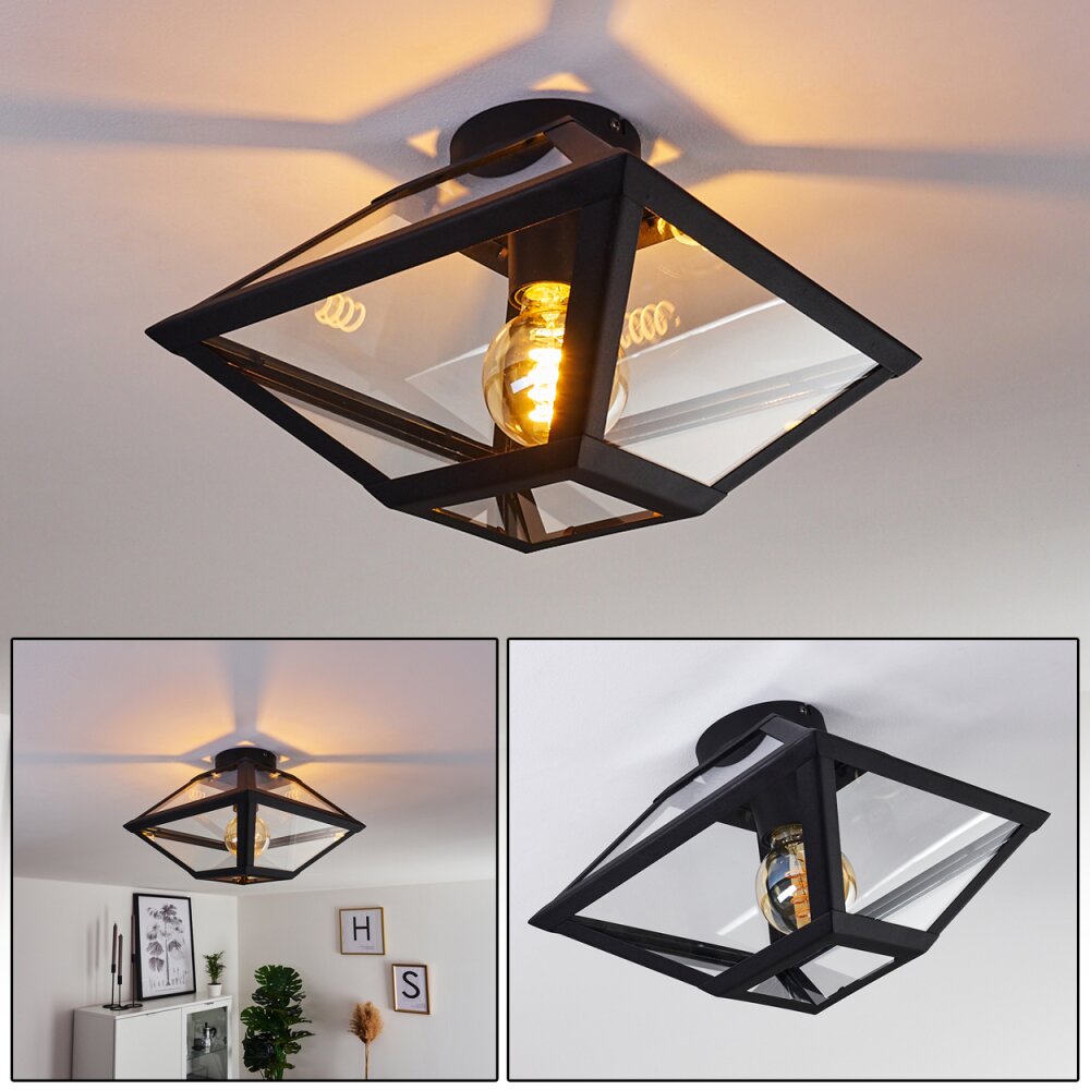 Moraira Deckenleuchte Schwarz, 1-flammig main product photo