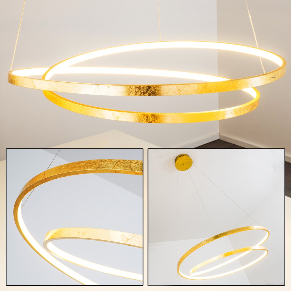 Stalon Pendelleuchte LED Gold, 1-flammig main product photo