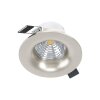 Eglo SALICETO Einbauleuchte LED Nickel-Matt, 1-flammig