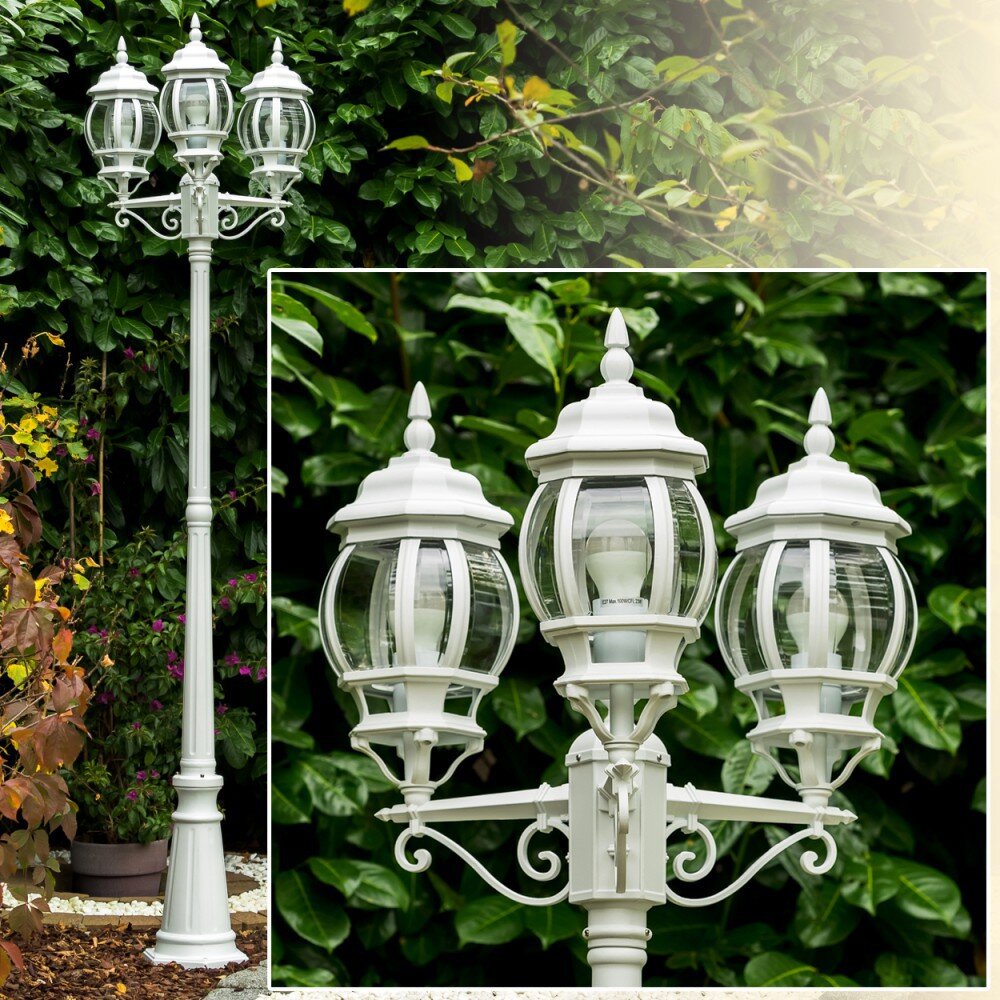 Lentua Kandelaber Weiß, 3-flammig main product photo