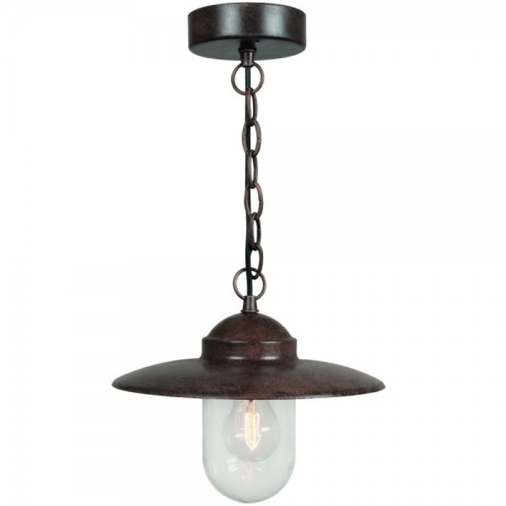 Nordlux LUXEMBOURG Pendelleuchte Rostfarben, 1-flammig main product photo