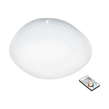 Eglo SILERAS Deckenleuchte LED Weiß, 1-flammig, Fernbedienung Eglo SILERAS Deckenleuchte LED Weiß, 1-flammig, Fernbedienung