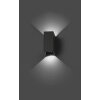 Faro Barcelona Blind Außenwandleuchte LED Anthrazit, 2-flammig