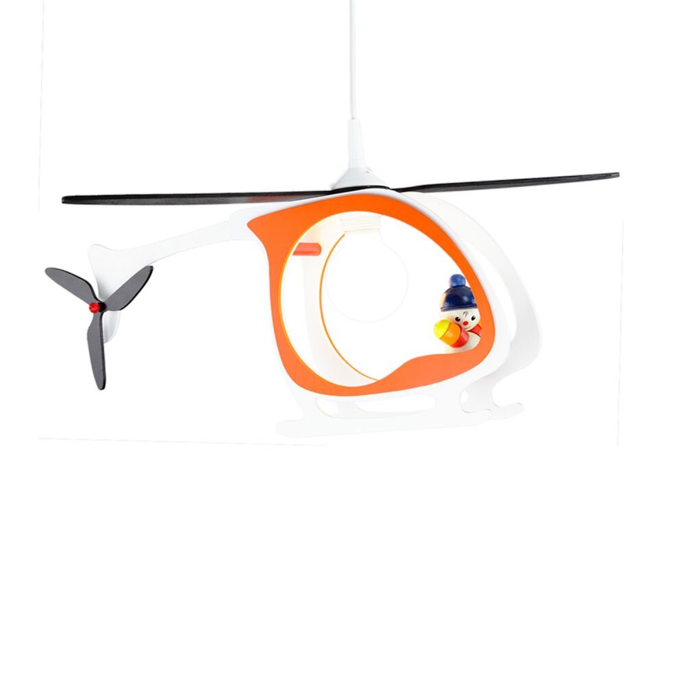 Elobra JOE Pendelleuchte Orange, Weiß, 1-flammig main product photo