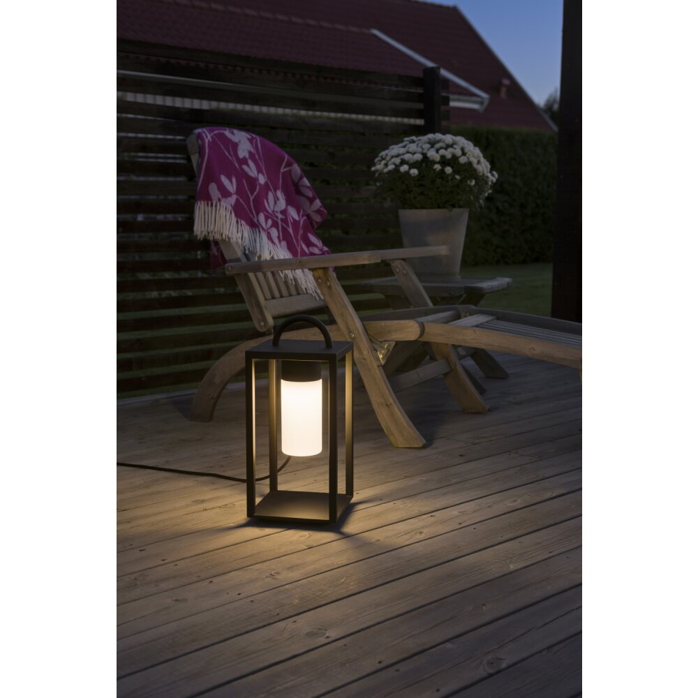 Konstsmide Bologna Bodenlaterne LED Schwarz, 1-flammig main product photo