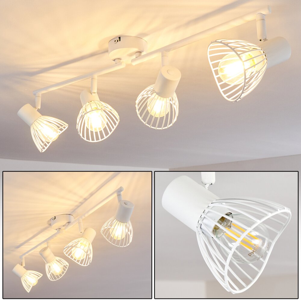 Holbol Deckenleuchte Weiß, 4-flammig main product photo
