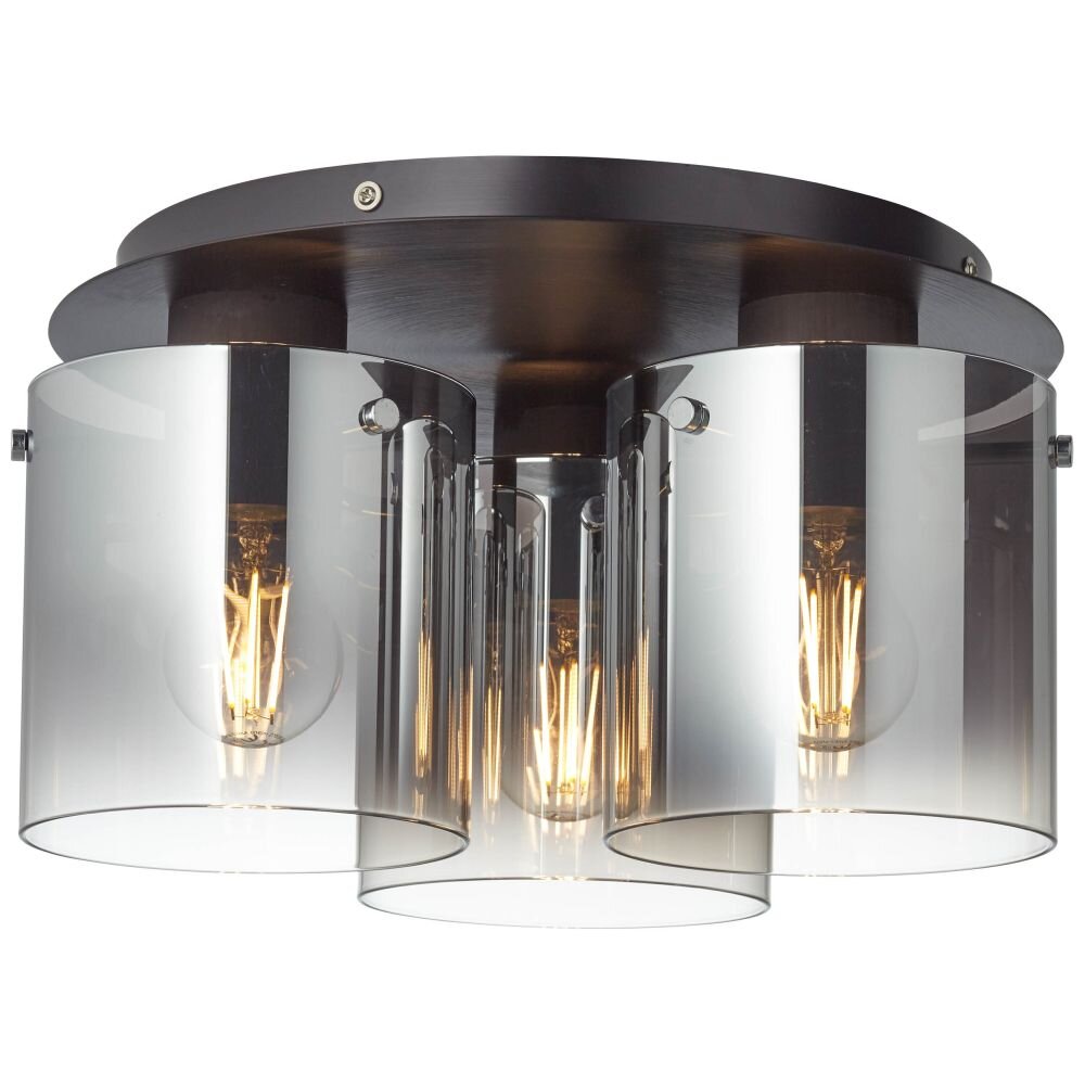 Brilliant Leuchten Beth Deckenleuchte Schwarz, 3-flammig main product photo
