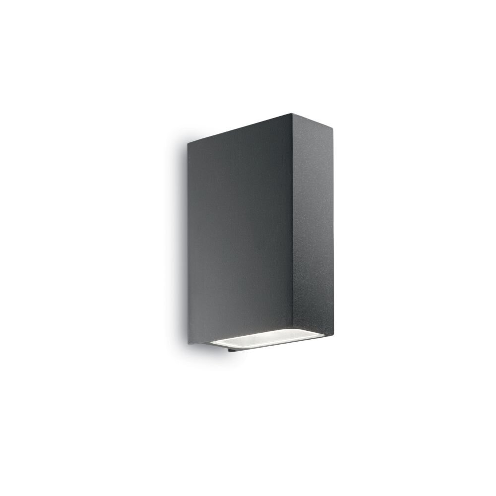Ideal Lux TETRIS Aussenwandleuchte Anthrazit, 2-flammig main product photo