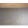 Bopp Link Pendelleuchte LED Holz dunkel, Nickel-Matt, 1-flammig