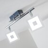 Baramita Deckenstrahler LED Chrom, 2-flammig