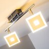 Baramita Deckenstrahler LED Chrom, 2-flammig