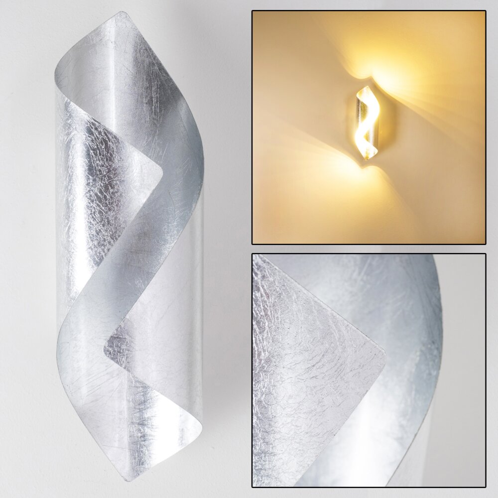 Ogarrio Wandleuchte LED Silber, 2-flammig main product photo