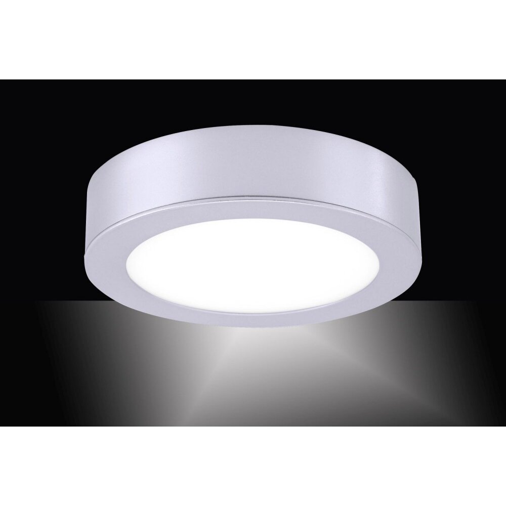 Leuchten Direkt OSKAR Deckenleuchte LED Silber, 1-flammig main product photo
