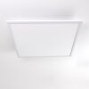 Salmi Deckenpanel LED Aluminium, Weiß, 1-flammig