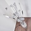 Holar Stehleuchte LED Chrom, 6-flammig, Farbwechsler