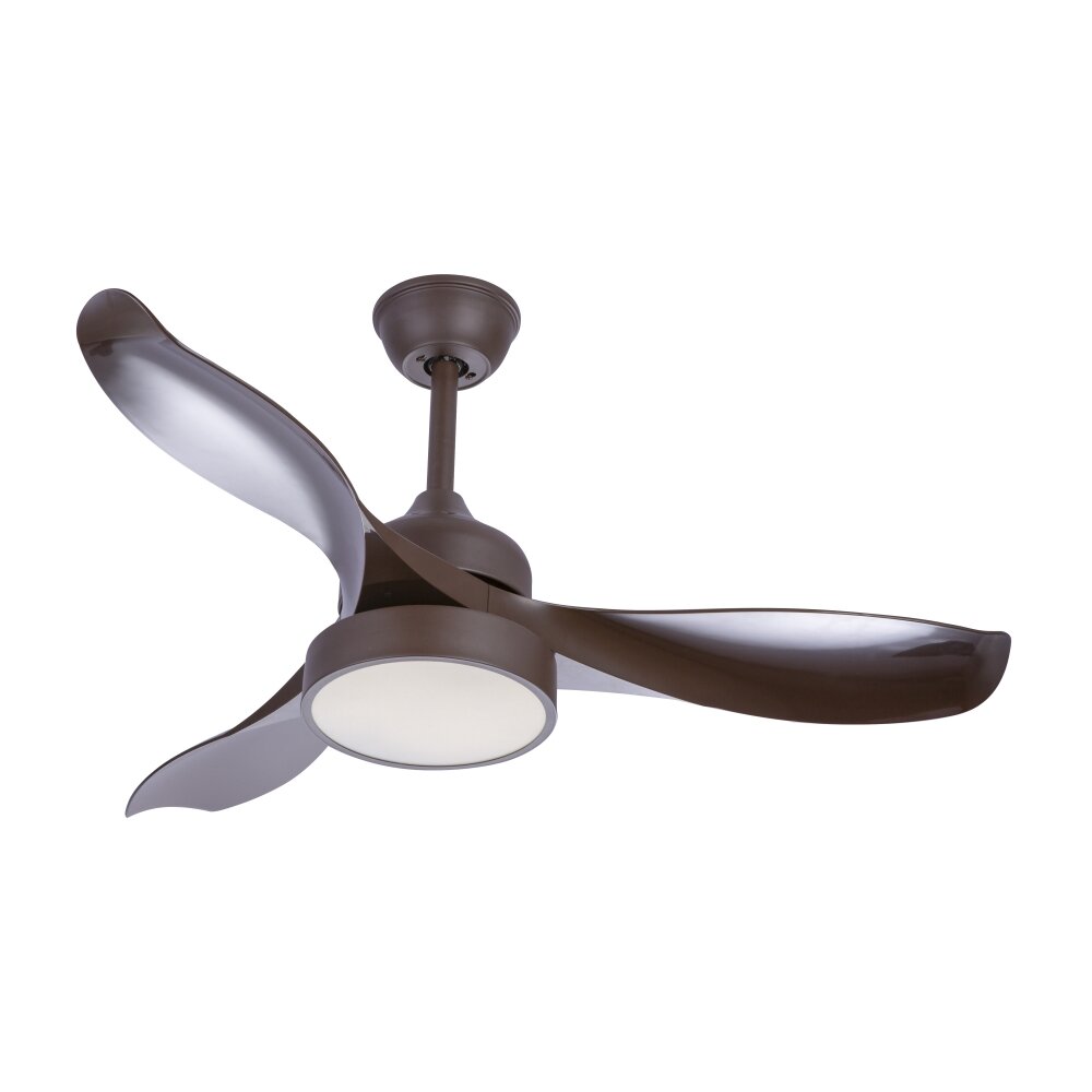 Globo RAMONA Deckenventilator LED Schwarz, 1-flammig, Fernbedienung main product photo