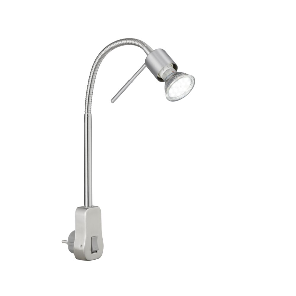 Trio Leuchten LAON Wandleuchte LED Nickel-Matt, 1-flammig main product photo