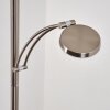 Argostoli Deckenfluter LED Nickel-Matt, 2-flammig