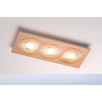 Bopp GALAXY COMFORT Deckenleuchte LED Gold, 3-flammig
