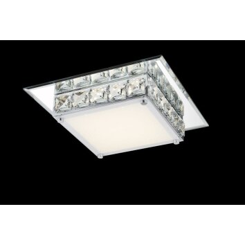 Globo MARGO Deckenleuchte LED Chrom, Glas, 1-flammig Globo MARGO Deckenleuchte LED Chrom, Glas, 1-flammig