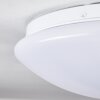 Brighton Deckenleuchte LED Weiß, 1-flammig, Fernbedienung, Farbwechsler