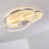 Skanes Deckenleuchte LED Nickel-Matt, 1-flammig