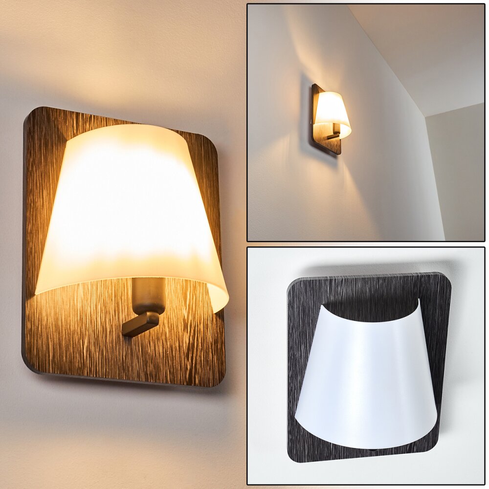 Huddinge Wandleuchte Grau, 1-flammig main product photo