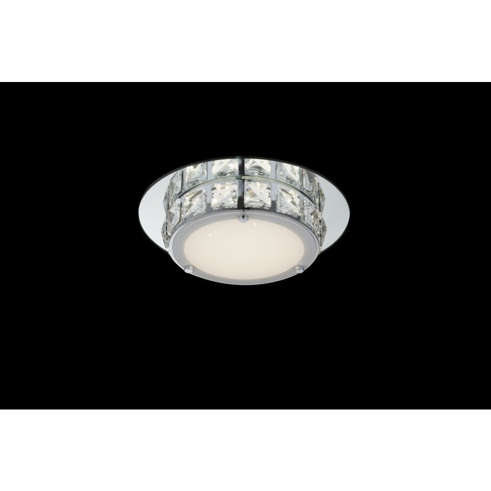 Globo MARGO Deckenleuchte LED Chrom, Glas, 1-flammig main product photo