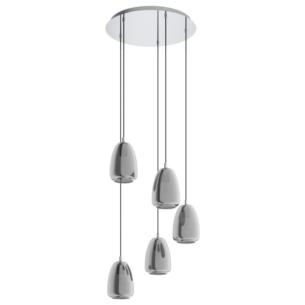 EGLO ALOBRASE Hängeleuchte Chrom, 5-flammig main product photo