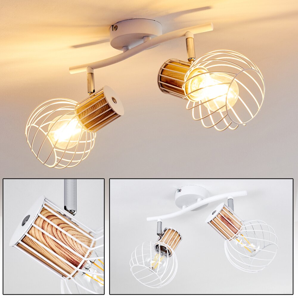 Koler Deckenleuchte Weiß, 2-flammig main product photo