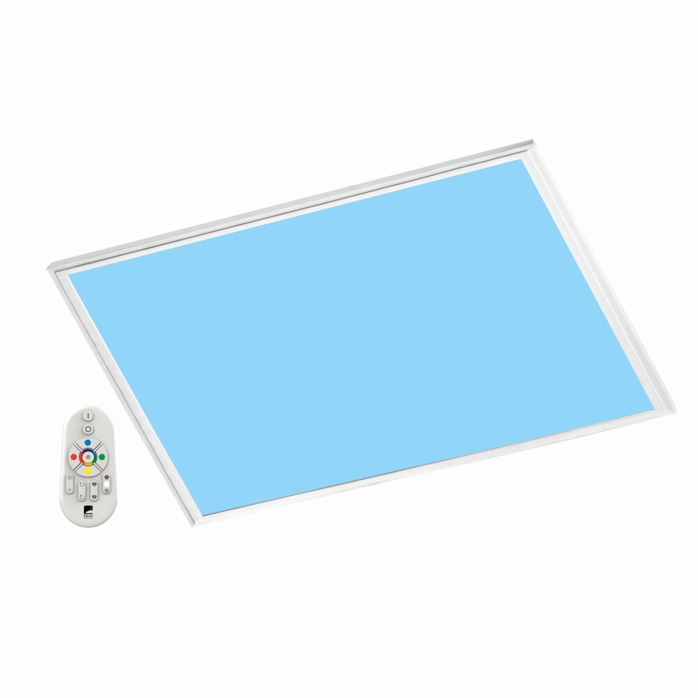 Eglo SALOBRENA-C Rasterleuchte LED Weiß, 1-flammig, Fernbedienung, Farbwechsler main product photo