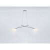 Serien Lighting TWIN Pendelleuchte LED Chrom, 2-flammig