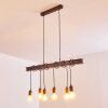 Barbengo Pendelleuchte Braun, Rostfarben, 4-flammig
