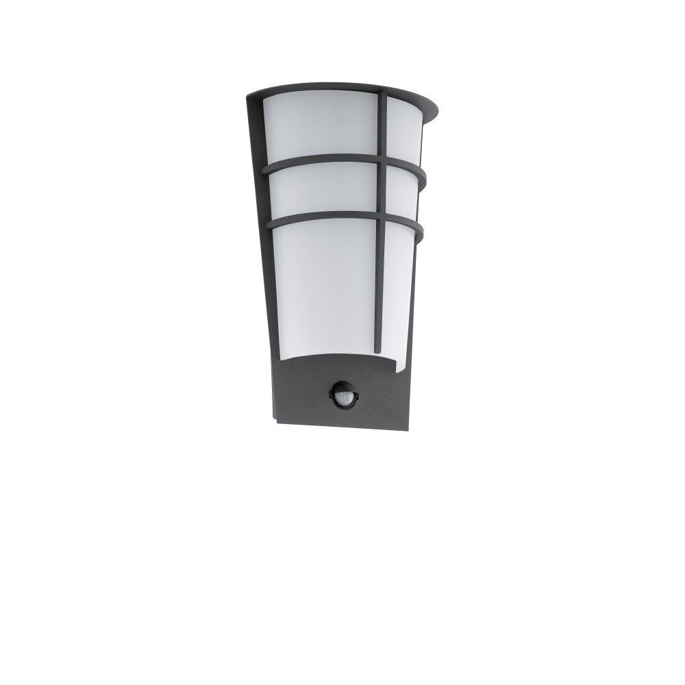 Eglo BREGANZO 1 Außenwandleuchte LED Anthrazit, 2-flammig, Bewegungsmelder main product photo