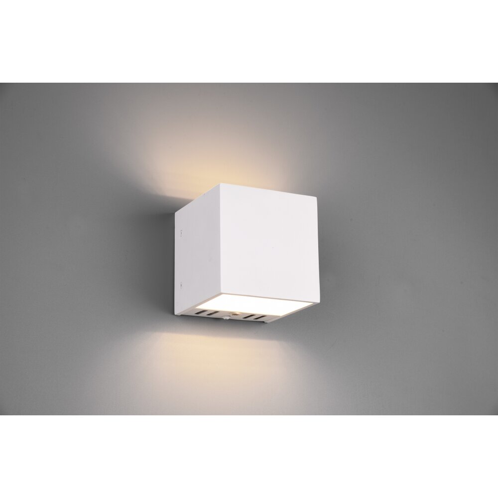 Trio Leuchten Figo Wandleuchte LED Weiß, 1-flammig, Fernbedienung, Farbwechsler main product photo