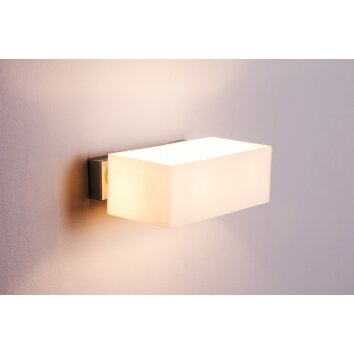 Ideal Lux BOX Wandleuchte Chrom, 2-flammig