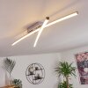 Powassan Deckenleuchte LED Chrom, 2-flammig