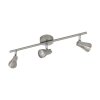 Eglo TIBERIO Spot LED Nickel-Matt, 3-flammig