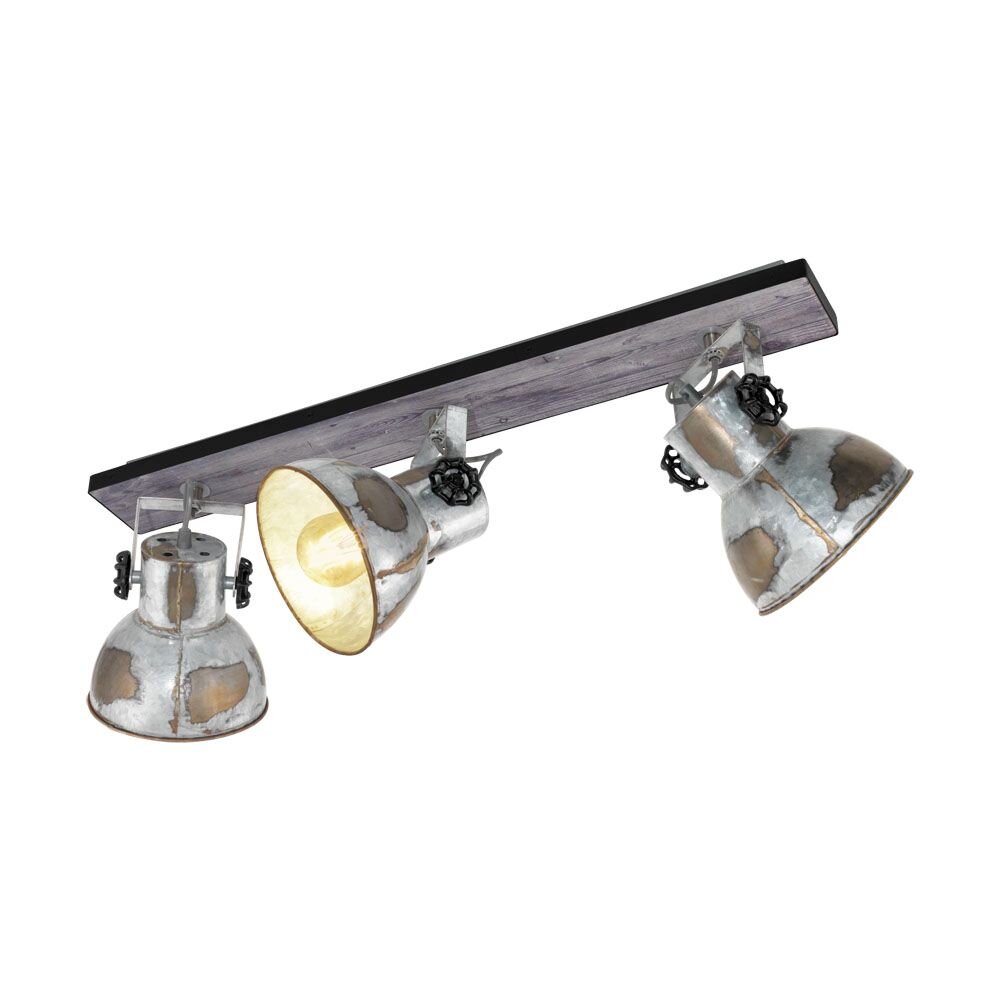 Eglo BARNSTAPLE Spot Braun, Schwarz, 3-flammig main product photo