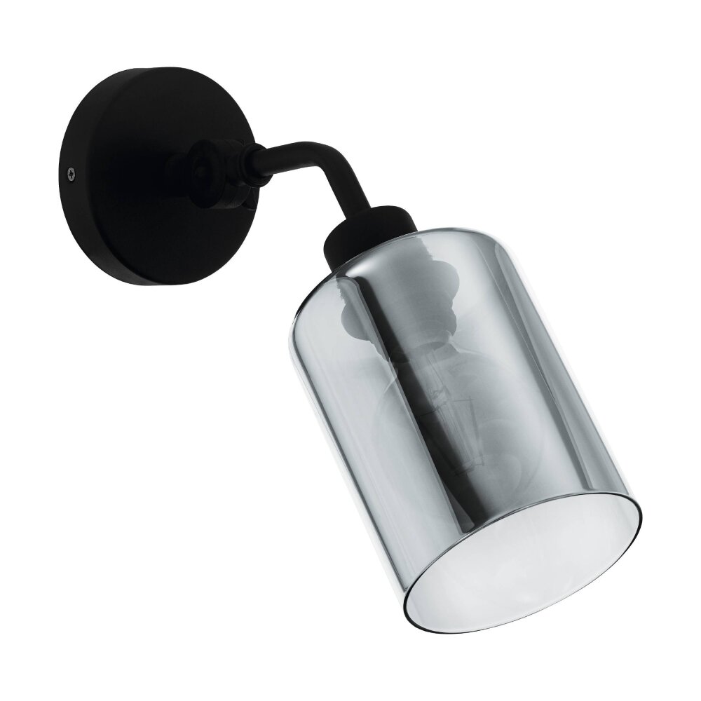 Eglo Leuchten FORESTBURG Wandleuchte Schwarz, 1-flammig main product photo