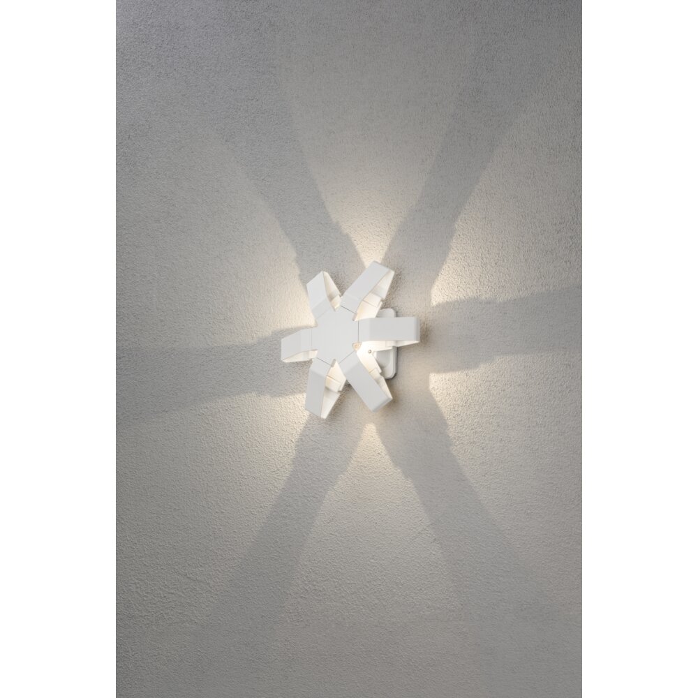 Konstsmide Pescara Wandleuchte LED Weiß, 1-flammig main product photo