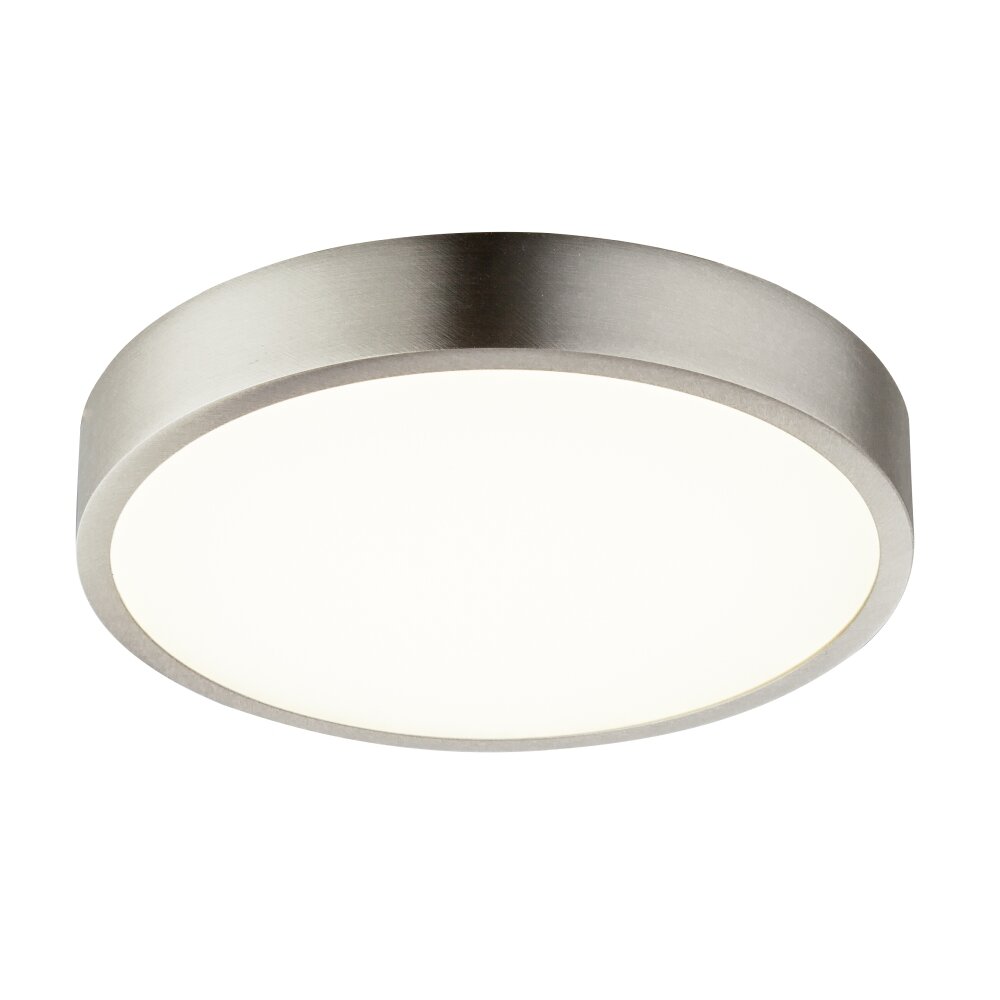 Globo KRULL Deckenleuchte LED Nickel-Matt, 1-flammig main product photo