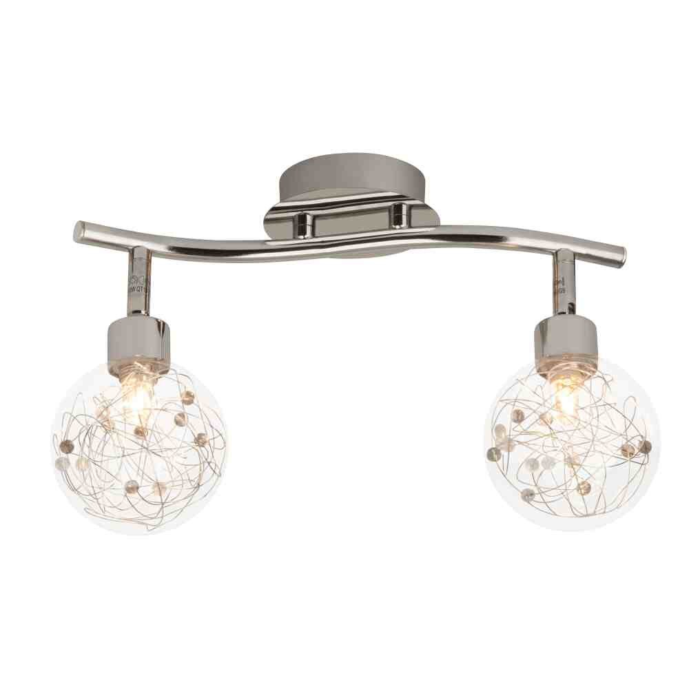 Brilliant Joya Spotbalken Chrom, 2-flammig main product photo