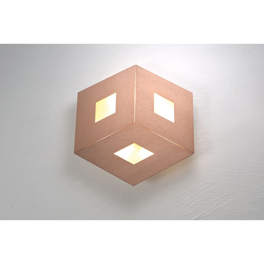 Bopp Leuchten BOX COMFORT Wandleuchte LED Gold, Rosa, 3-flammig main product photo