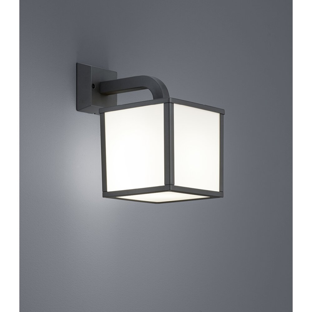 Trio Leuchten CUBANGO Aussenwandleuchte Anthrazit, 1-flammig main product photo
