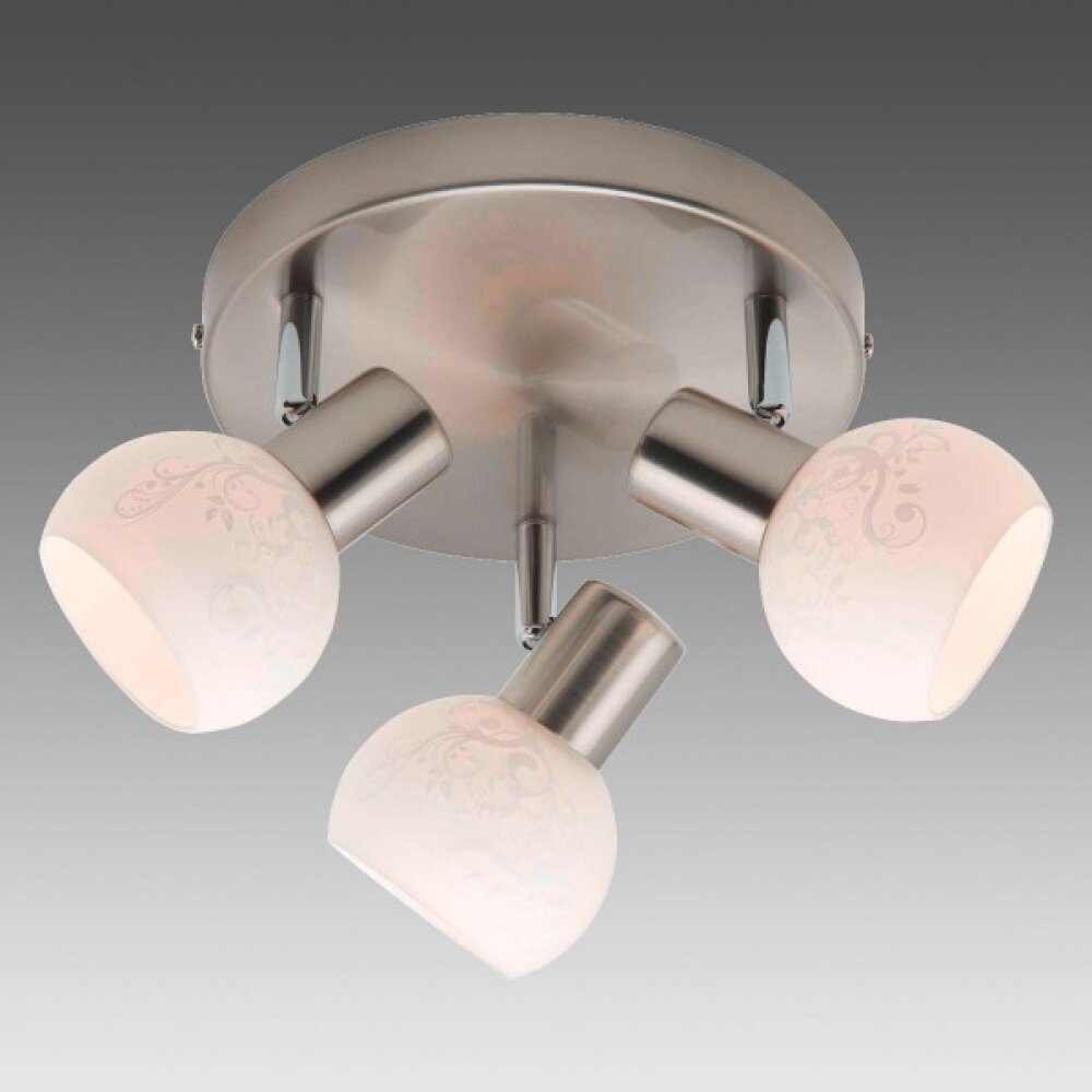 Brilliant Bona Spotrondell Weiß, 3-flammig main product photo