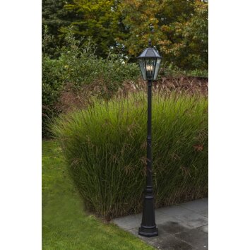 Lutec LONDON Wegleuchte LED Schwarz, 3-flammig